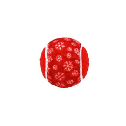 KONG Julleksak SqueakAir Ball 3p Röd S 5cm