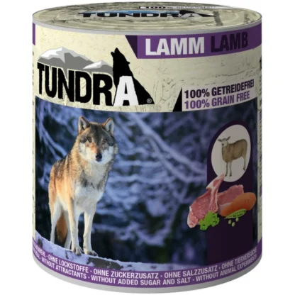 Tundra lamm våtfoder 6x800gg