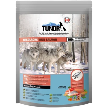 tundra lax hundfoder 750g