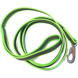 Hundkoppel antiglid 180 cm grön