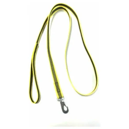 Hundkoppel antiglid 180 cm gul