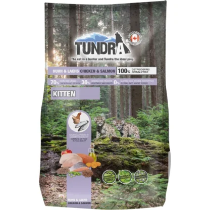 Tundra torrfoder kattunge 272g