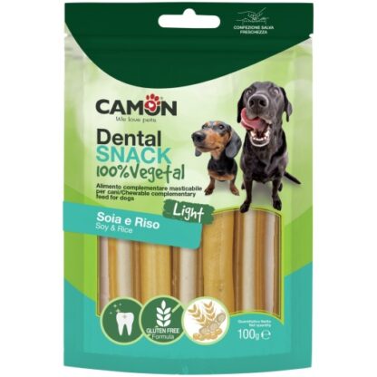 Camon vegetabiliskt hundgodis soja & ris 100g