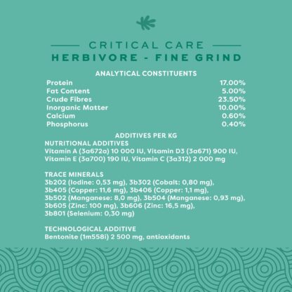 Oxbow Critical care fine grind 100g - Bild 4