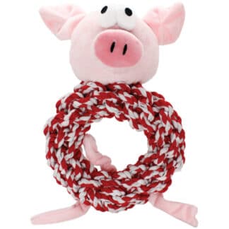 Knottie Ring Pig in Blanket