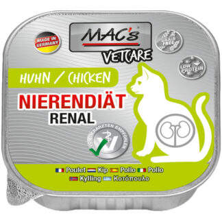 Macs Katt Vetcare Renal Kyckling Storpack 16x100g