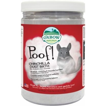 Oxbow Poof! Chinchilla badsand - 1,13kg