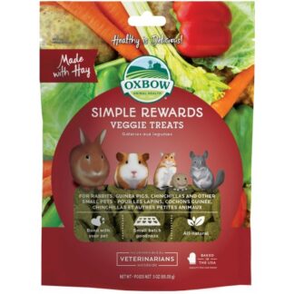 Oxbow Simple rewards veggie treats 85g