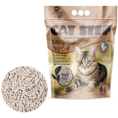 Cat step - Tofu original kattsand 6L