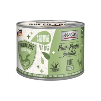Mac's Paw Power Smoothie till hund 6x200g – kalkon