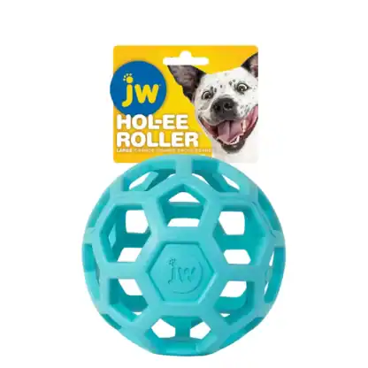 JW Holee Roller nätboll stl L turkos