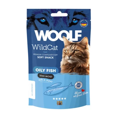 WOOLF Wildcat snacks Fisk- 50g