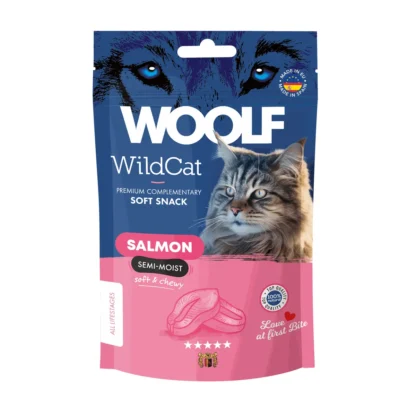 WOOLF Wildcat snacks Lax - 50g